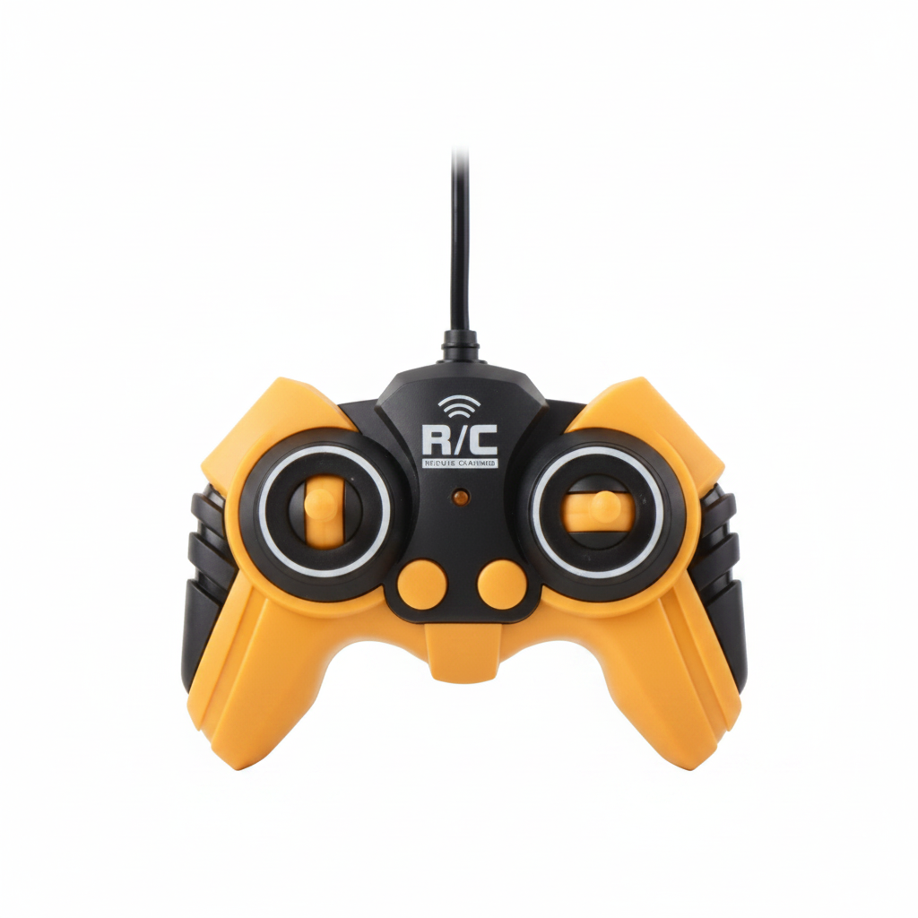 RC remote controller on white background
