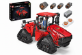 Mould King 18020 tracked tractor with accessories on white background